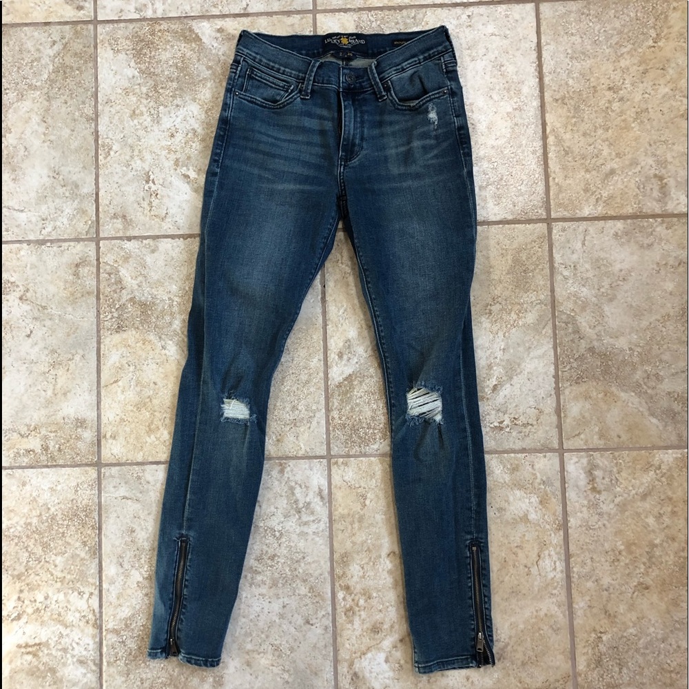 Lucky Brand Book Legging Jeans